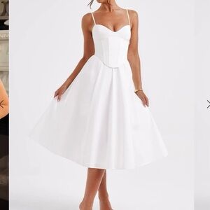 Babyboo Mariella Midi Dress - Ivory